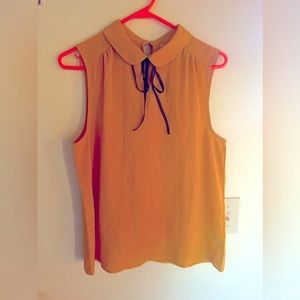 Bo-bell Sleeveless Blouse Mustard